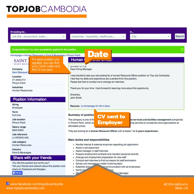 Apply on Top Job Cambodia